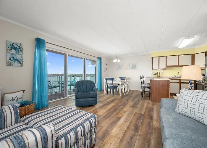 One Of A Kind Direct Bay Views From 3 Bedroom At Assateague House Сasa de vacaciones *